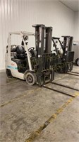 Nissan 50 Unicarriers Propane Forklift 2753 Hours