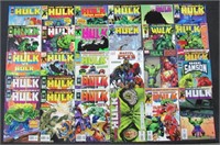 (28) Marvel Assorted Hulk Comic Books