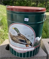 NICE MALLARD TIN BUCKET