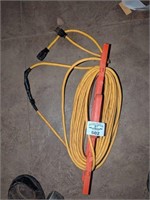 Yellow Extension cord on reel