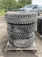 Four tires - 11R24.5