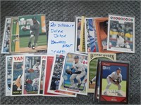20 different Derek Jeter cards
