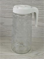 TANG GLASS PITCHER ORANGE JUICE WATER BAR