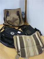 Assorted Purses - Nine Company / Fossil, & Guess