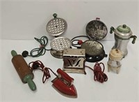 Asst Vintage Child Toy Doll Appliances & Utensils