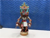 Vintage KACHINA DOLL SIgned/Marked 16"