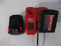 M18 Red Lithium x C 5.0 and Rapid Charger