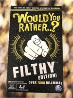 Would You Rather..? Filthy Edition Game-new