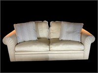 J Robert Scott Custom Upholstered Two Seat Sofa