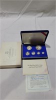 British Virgin islands silver proof set