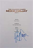 Jennifer Lawrence signed The Hunger Games Mockingj