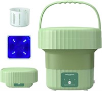 Foldable Mini Washing Machine  ABS-Green