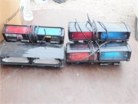 FOUR FLASHING LIGHTS FOR CAR TOP