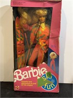 Ski Fun Barbie 1991
