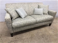 Floral Upholstered Flexsteel Sofa
