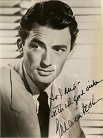 Gregory Peck signed photo