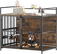 ROOMTEC 48 Inch Furniture Style Large Dog Crate
