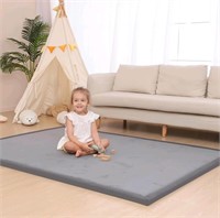 Baby Play Mat for Floor,1.3" Thick Memory Foam