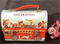 FIREFIGHTER WALT DISNEY LUNCHBOX