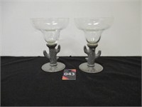 Pewter Cactus Glasses