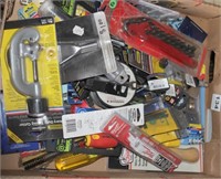 Box lot- Misc. NEW tools