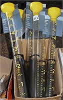 Box lot- 6 NEW rain gauges