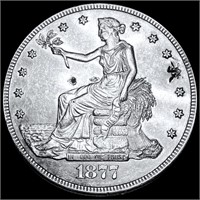 1877-CC Silver Trade Dollar UNCIRCULATED