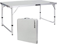 REDCAMP Foldable Camping Table  3-ft  4-ft