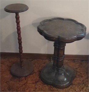 Wooden Side Table Pedestals (7.5"×26" -