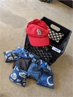 Colts Bean Bags & Nike Cardinals Bill Hat