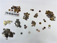 Foreign Coin Collection, Saudi Arabia Italy Peru