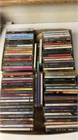 Approximately 90-100 Music CDs Patsy Cline Willie