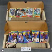 87' Topps & 89' Donruss Baseball Cards