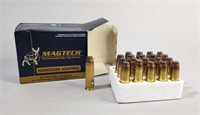 20 Magtech 500 S&W Mag 400gr SJSP Flat Ammo