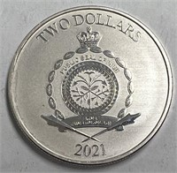 1 Ounce .999 Fine Silver Public Seal of Niue
