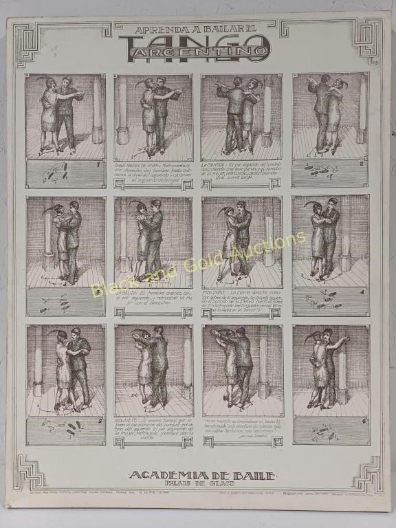 How to Tango Wood Poster