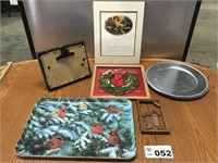 TRAY, PLAQUES, PLATTER, MISC