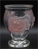 French Made Teleflora Accent Rose Vase