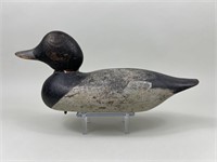 Mason Bluebill Drake Duck Decoy