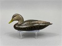 Robert Kerr Miniature Black Duck Decoy