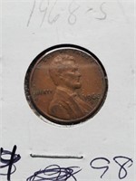 Better Grade 1968-S Lincoln Penny