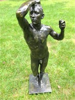 Rodin's "The Age of Bronze" Sculpture