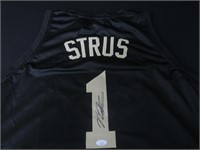 Max Strus signed basketball jersey JSA COA