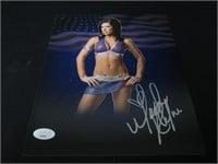 Madison Rayne WWE signed 8x10 photo JSA COA