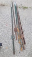 (6) 6ft metal stakes