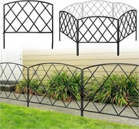 Thealyn Garden Fence 24 in x 10 ft  Metal  No Dig