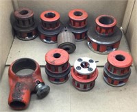 (9pc) Pipe Threaders, Jacobs Drill Chuck