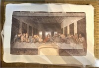 Fresco "The Last Supper" da Vinci Wall Art