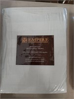 EMPIRE ONE TWIN FITTED SHEET