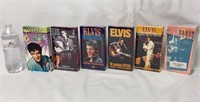 Elvis Presley VHS Tapes - (1) Open, Others Sealed